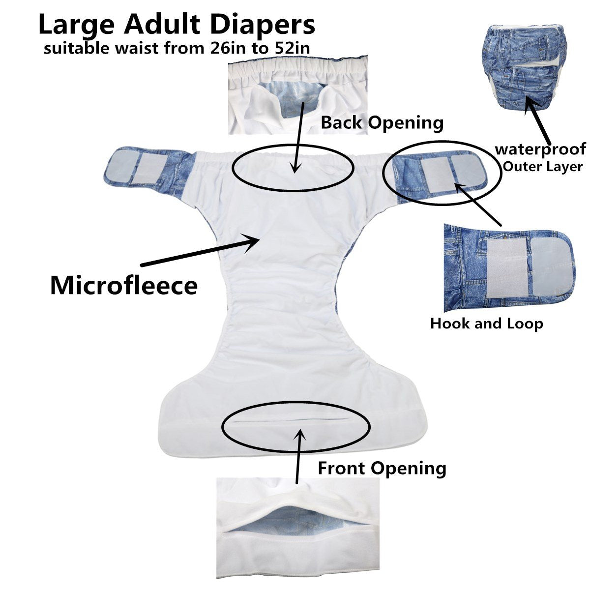 Sigzagor washable diaper care guide for long-lasting wear.