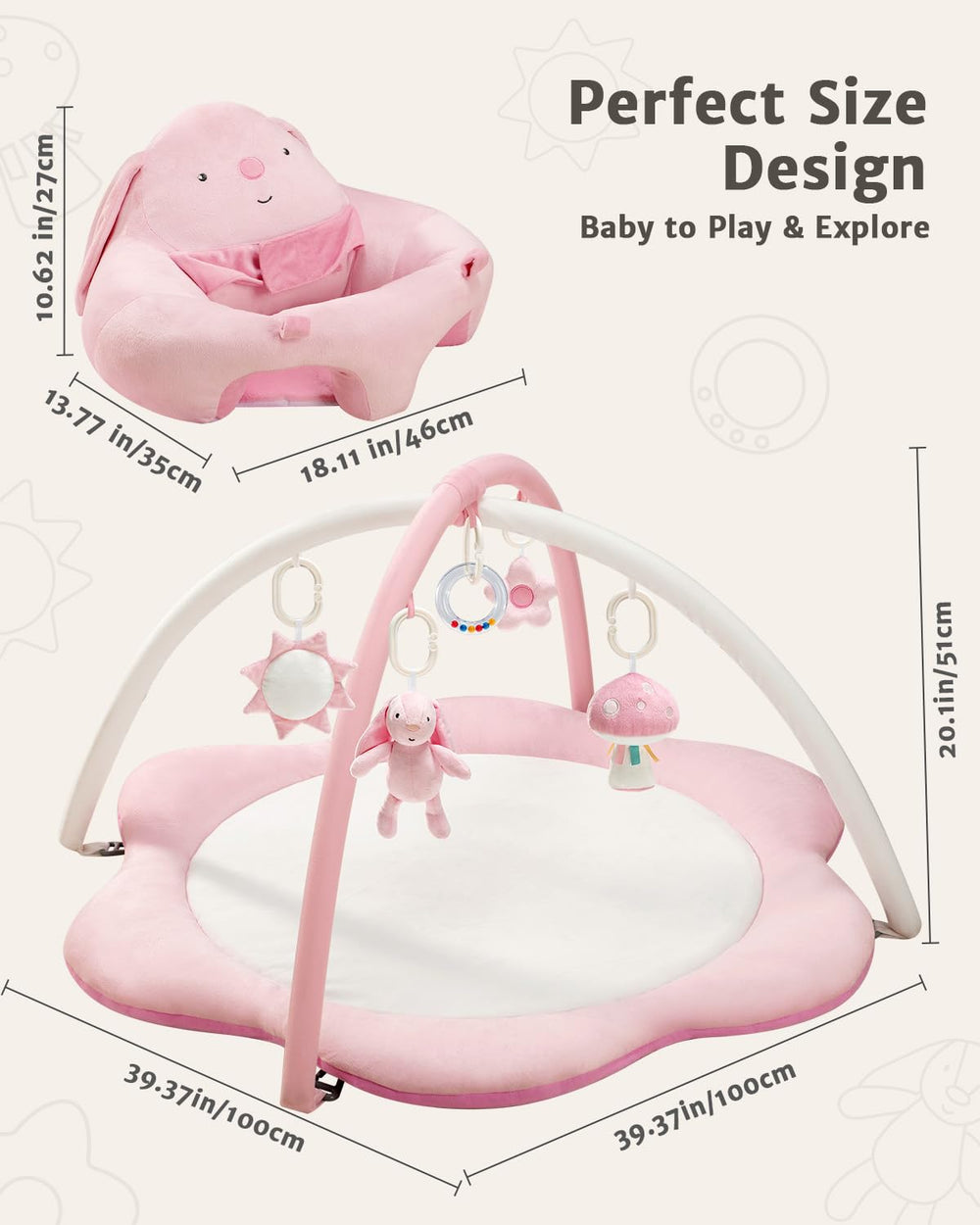 Sihuooo soft non-toxic materials keep delicate skin comfortable.