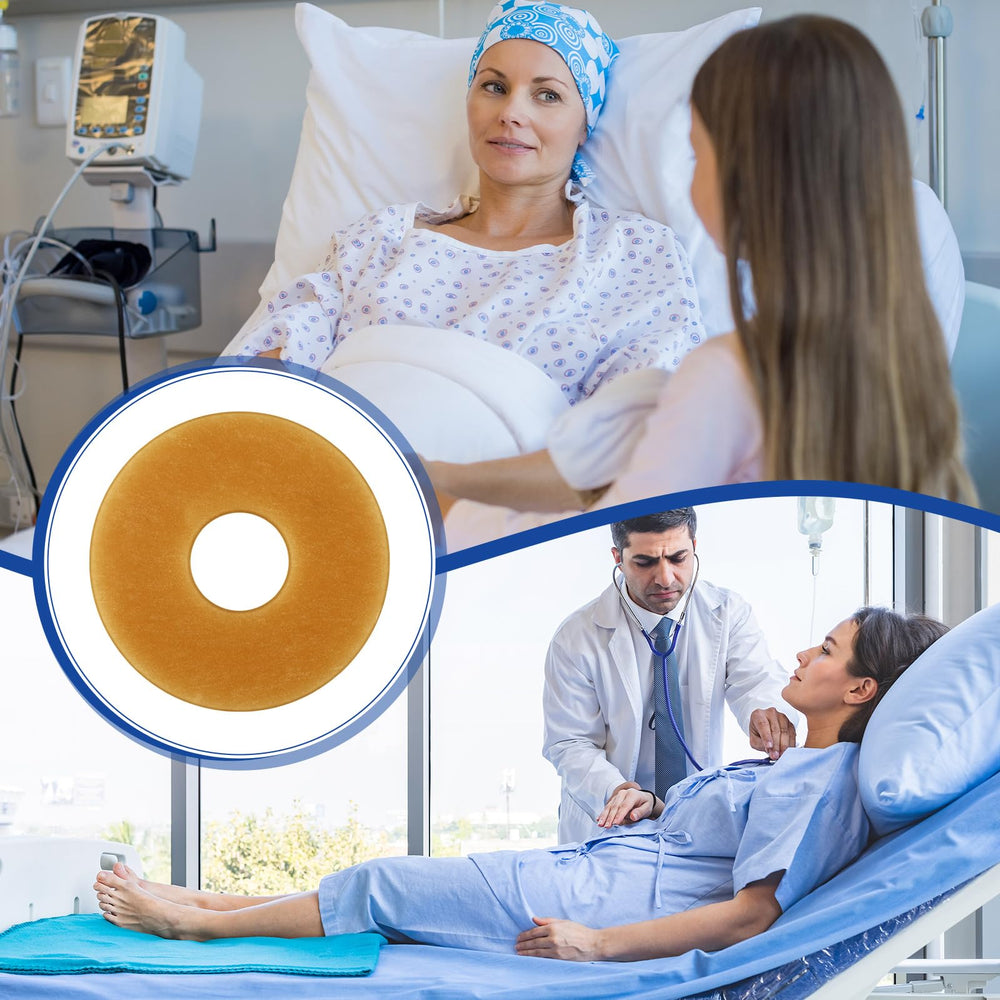 Siifert 2 inch outer diameter barrier ring for a secure surround around the stoma.