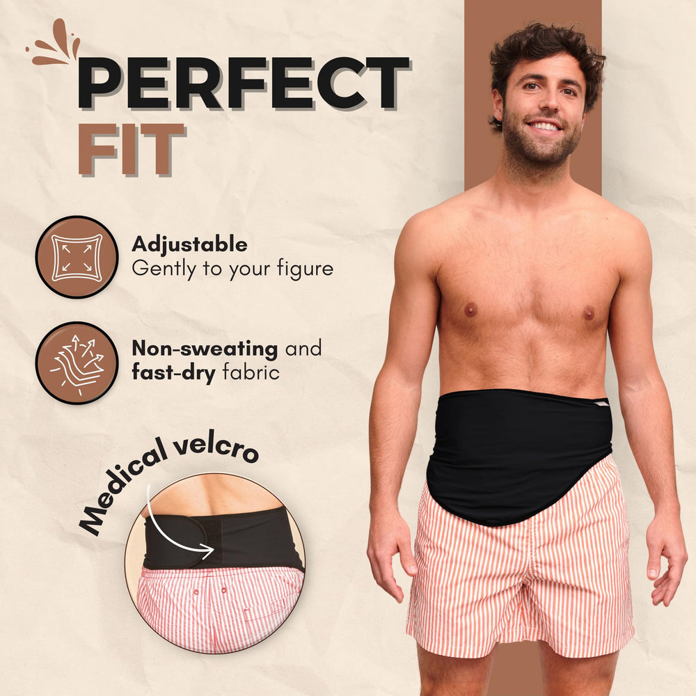 SIIL Ostomy Belt designed for sports and gym use with reliable support.