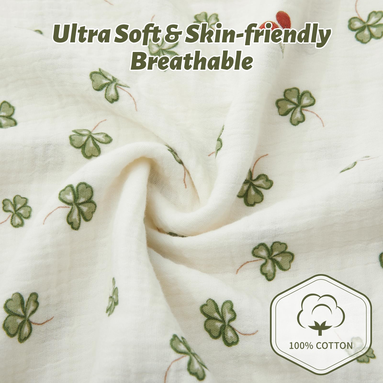 SiinvdaBZX construction trucks muslin sheet provides cozy, breathable surface for active babies
