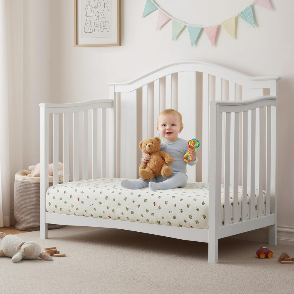 SiinvdaBZX panda crib sheet adds playful charm with gentle breathable fabric for nap time