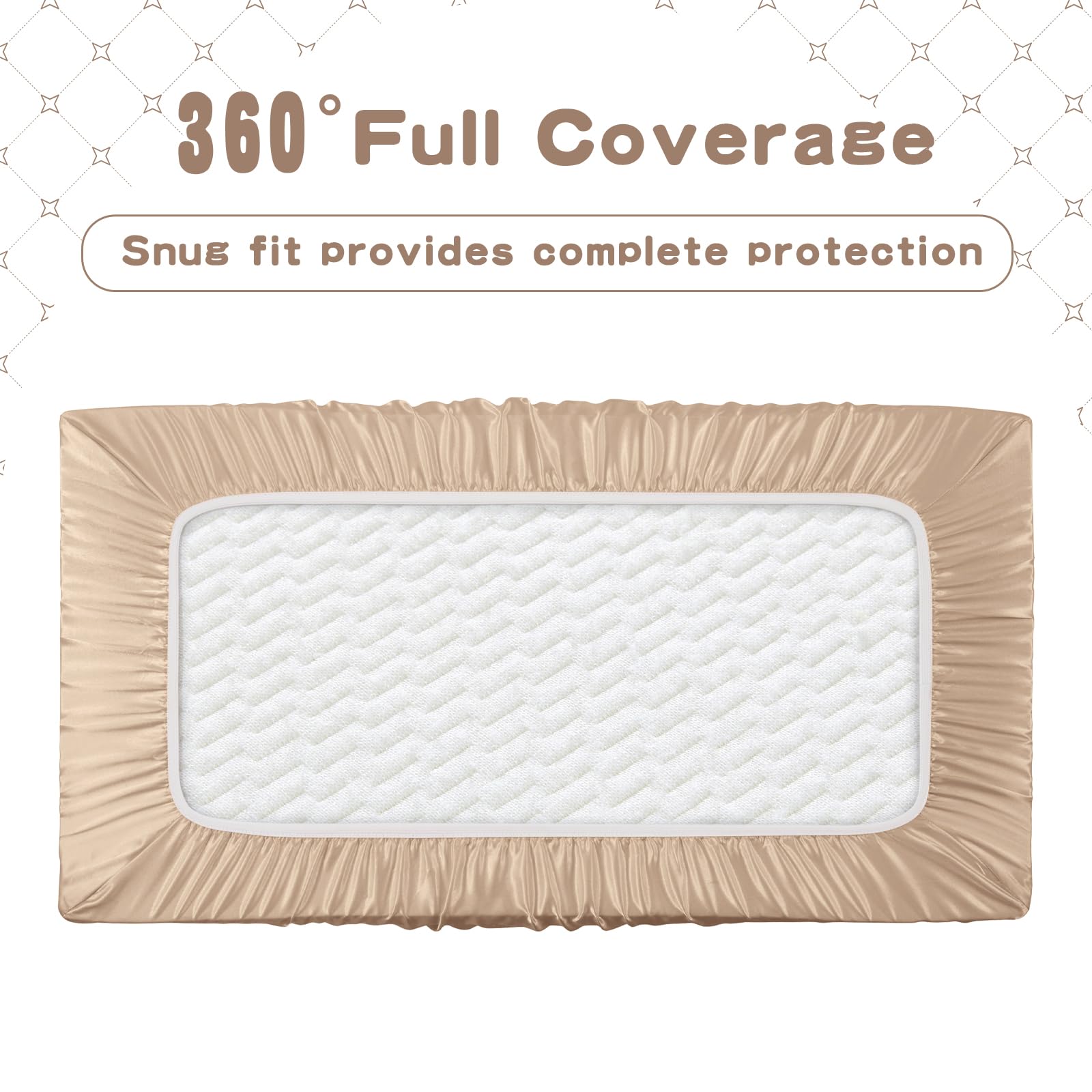 Care instructions for SiinvdaBZX changing pad covers: cold wash and dry