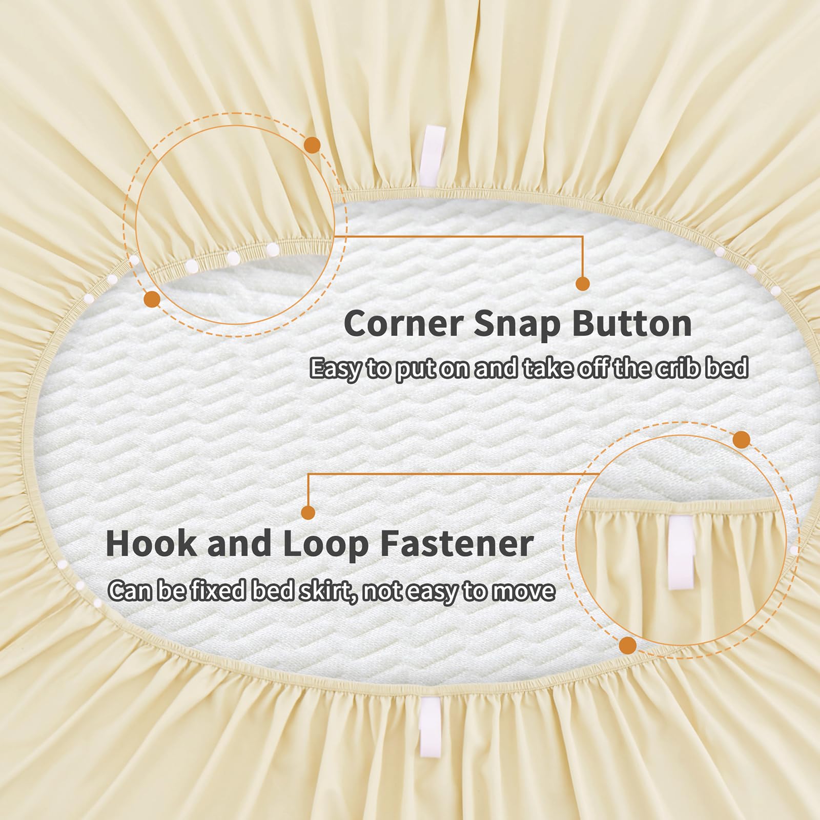 SiinvdaBZX easy-install corner buttons for quick setup