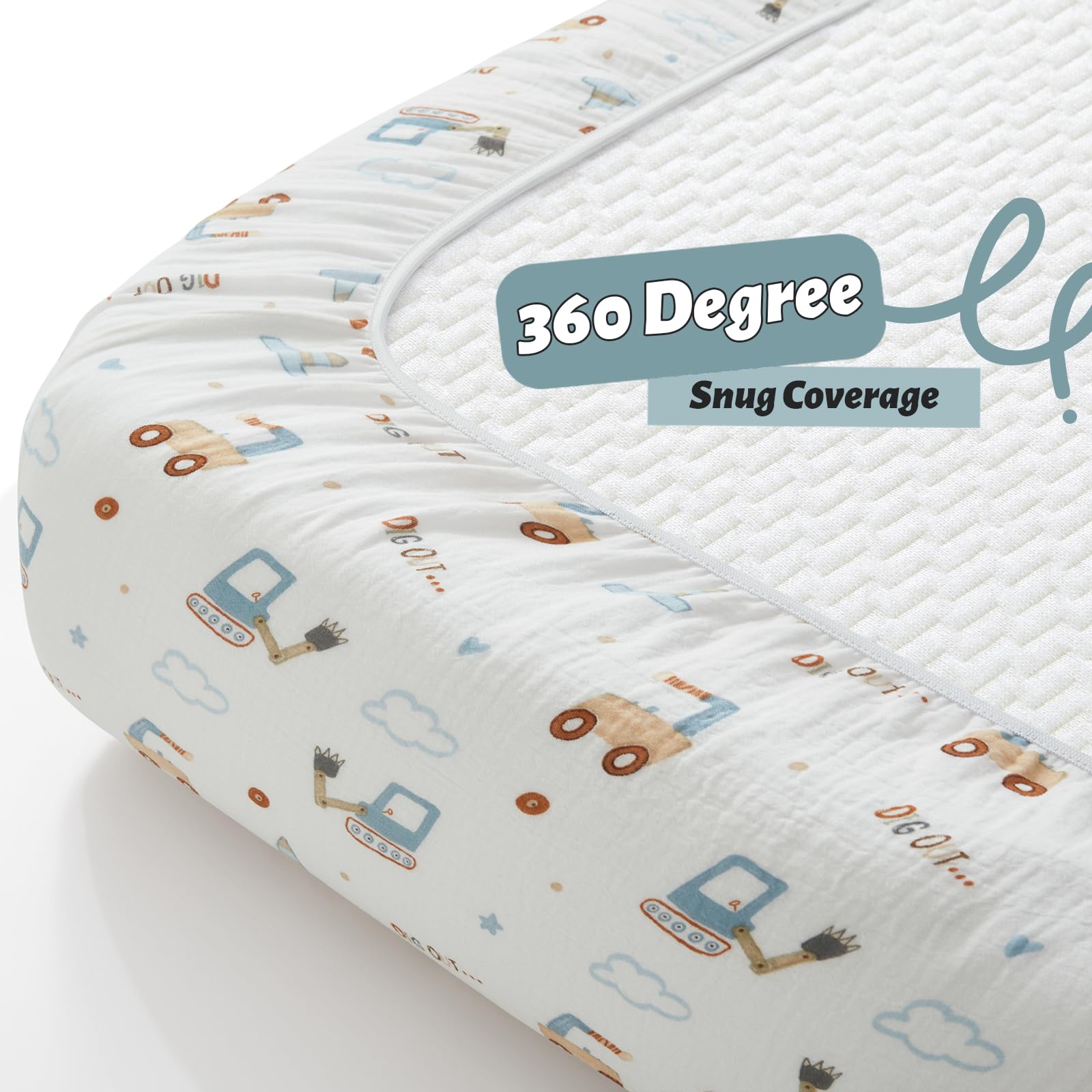 SiinvdaBZX leaf pack n play sheet fits mini cribs securely