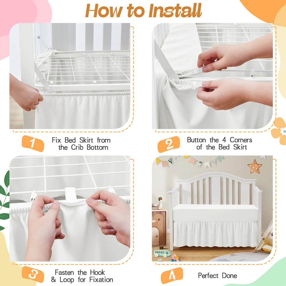 SiinvdaBZX matching color design enhances the nursery aesthetics