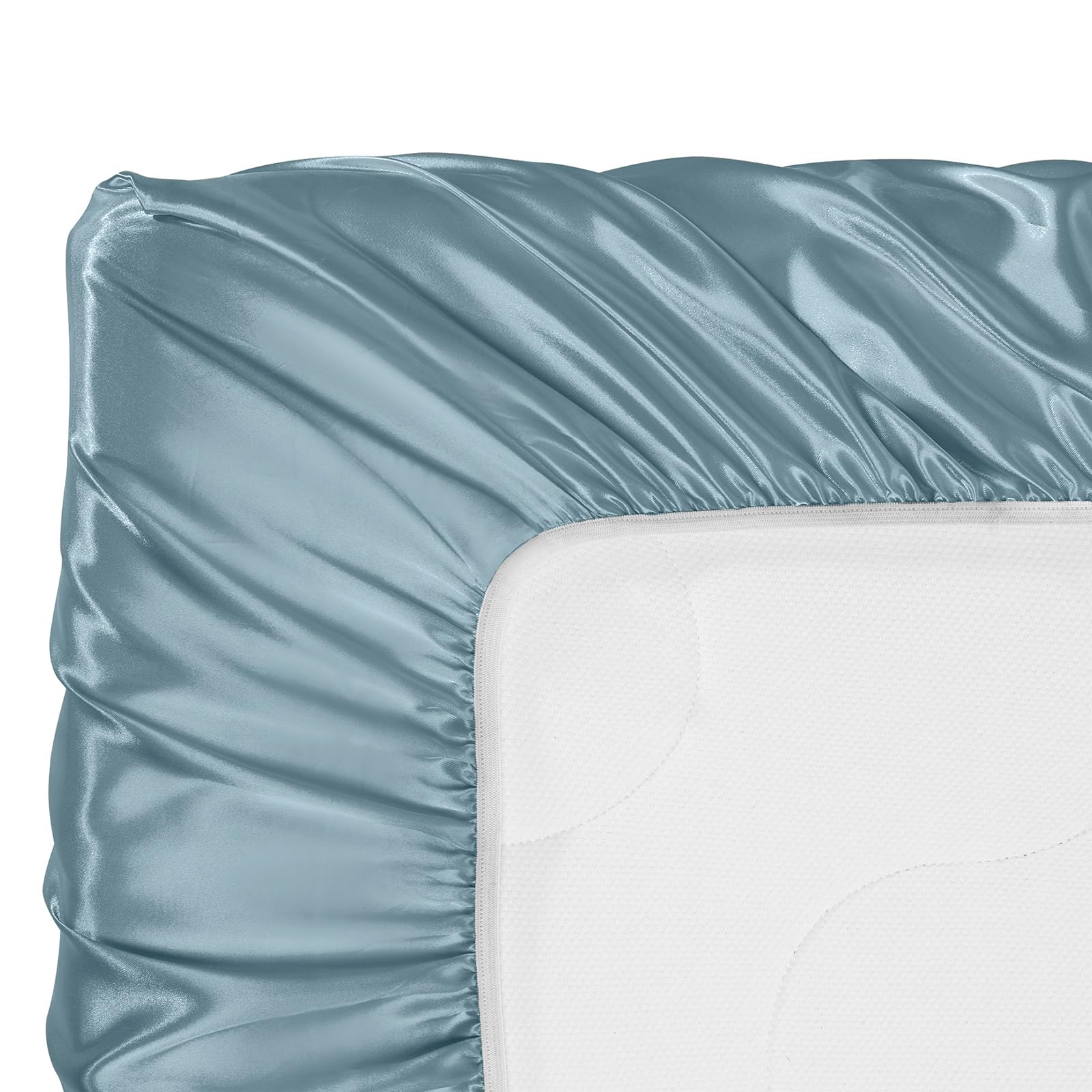 SiinvdaBZX easy-care satin resists fading and shrinkage.