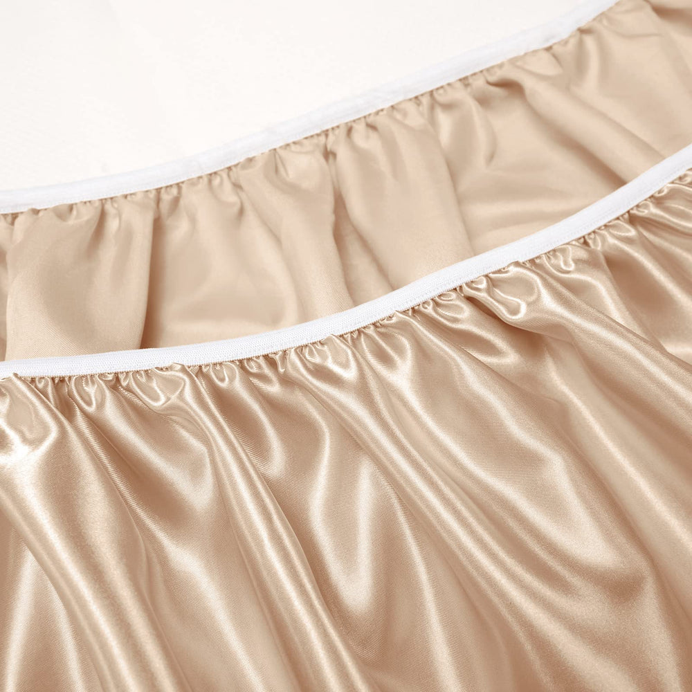SiinvdaBZX satin bassinet sheet protects baby's hair during sleep