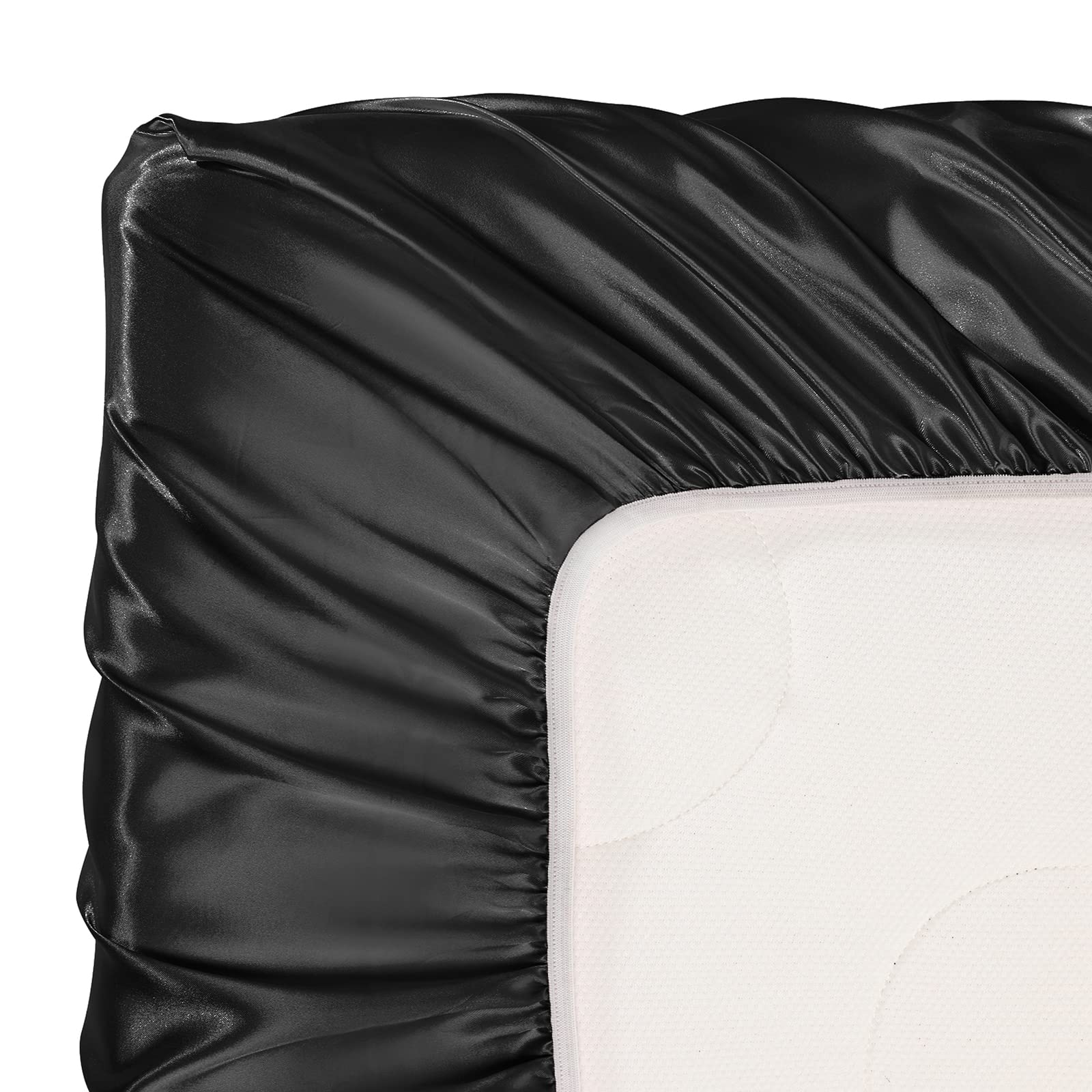 SiinvdaBZX satin crib sheet care instructions show easy washing