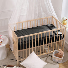 SiinvdaBZX satin crib sheet hair-friendly surface helps reduce friction