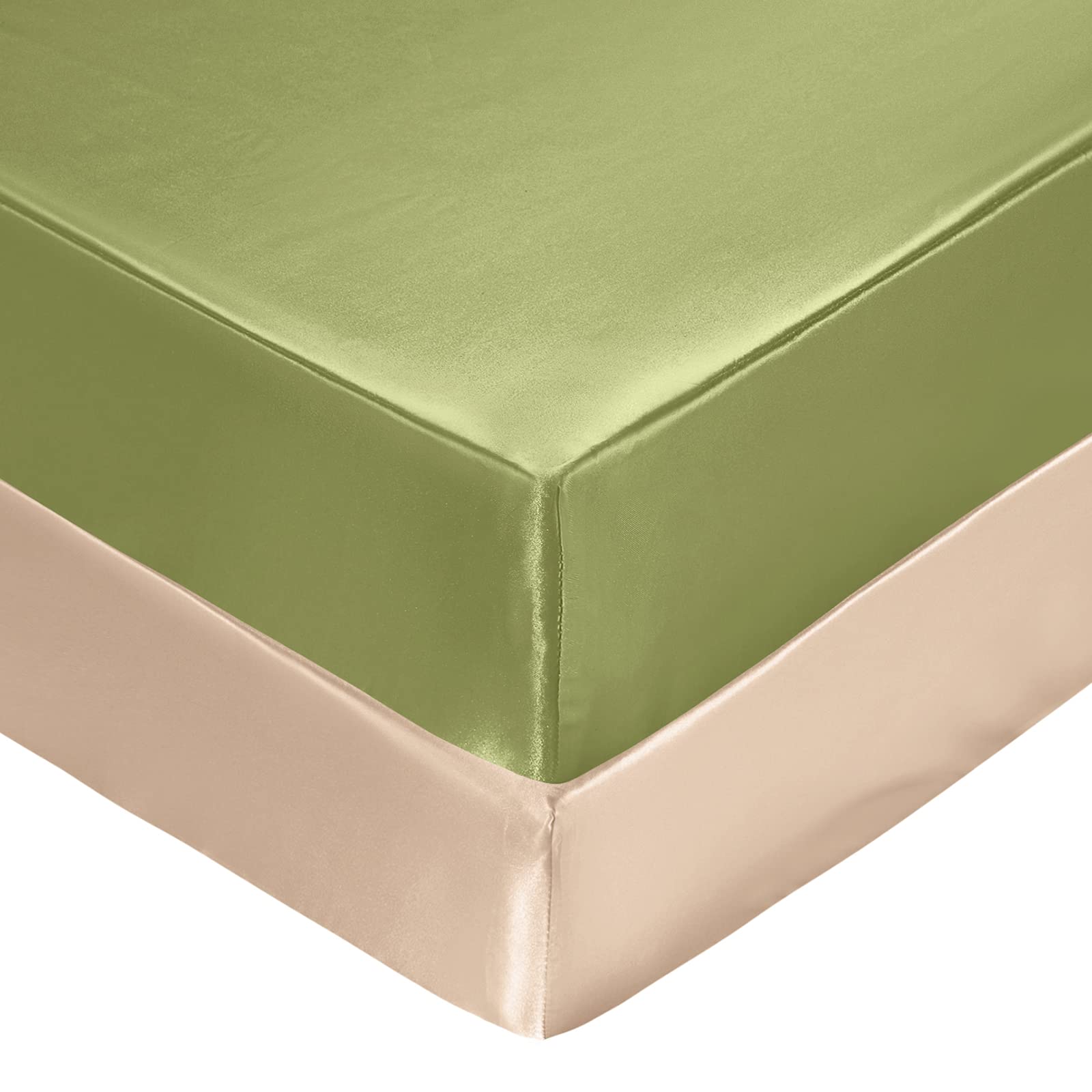SiinvdaBZX satin crib sheet with ultra-soft texture for cozy naps