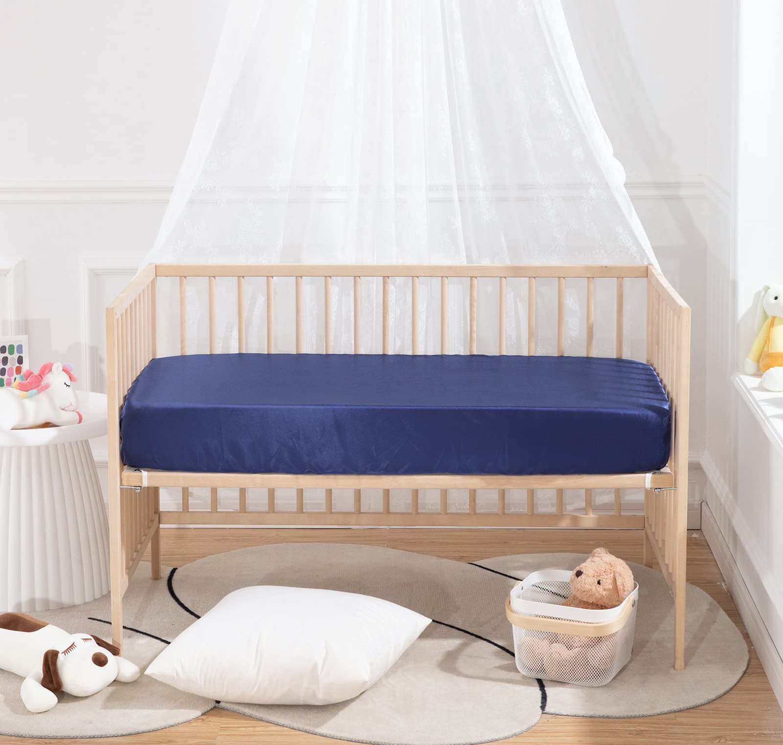 Soft, cool-touch satin from SiinvdaBZX cares for baby skin