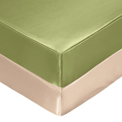 SiinvdaBZX satin mini crib sheet features a secure 5-inch pocket for a snug fit.