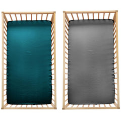 SiinvdaBZX satin sheet offers low-friction protection for babies.
