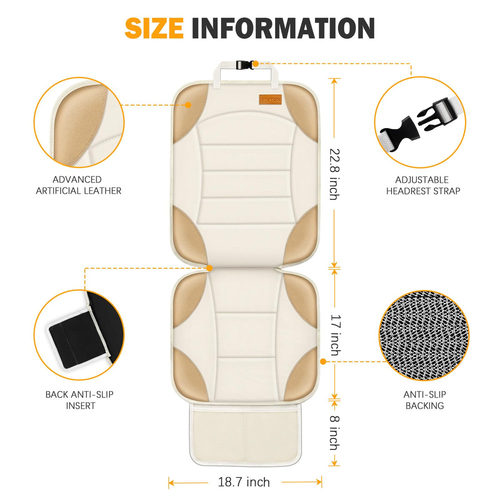 Siivton anti-slip bottom with adjustable straps secures the cover during travel.
