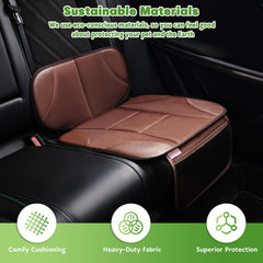 Siivton anti-slip car seat protector keeps the seat in place for safer, smoother journeys.