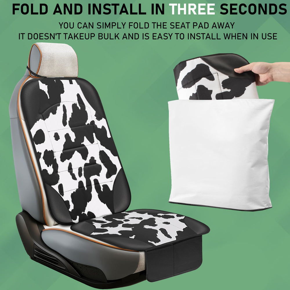 Siivton car seat protector easy to clean with a damp cloth.