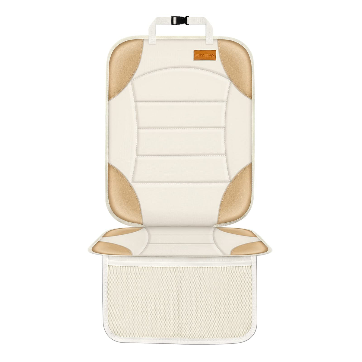 Siivton car seat protector waterproof-600d fabric guards upholstery from spills.