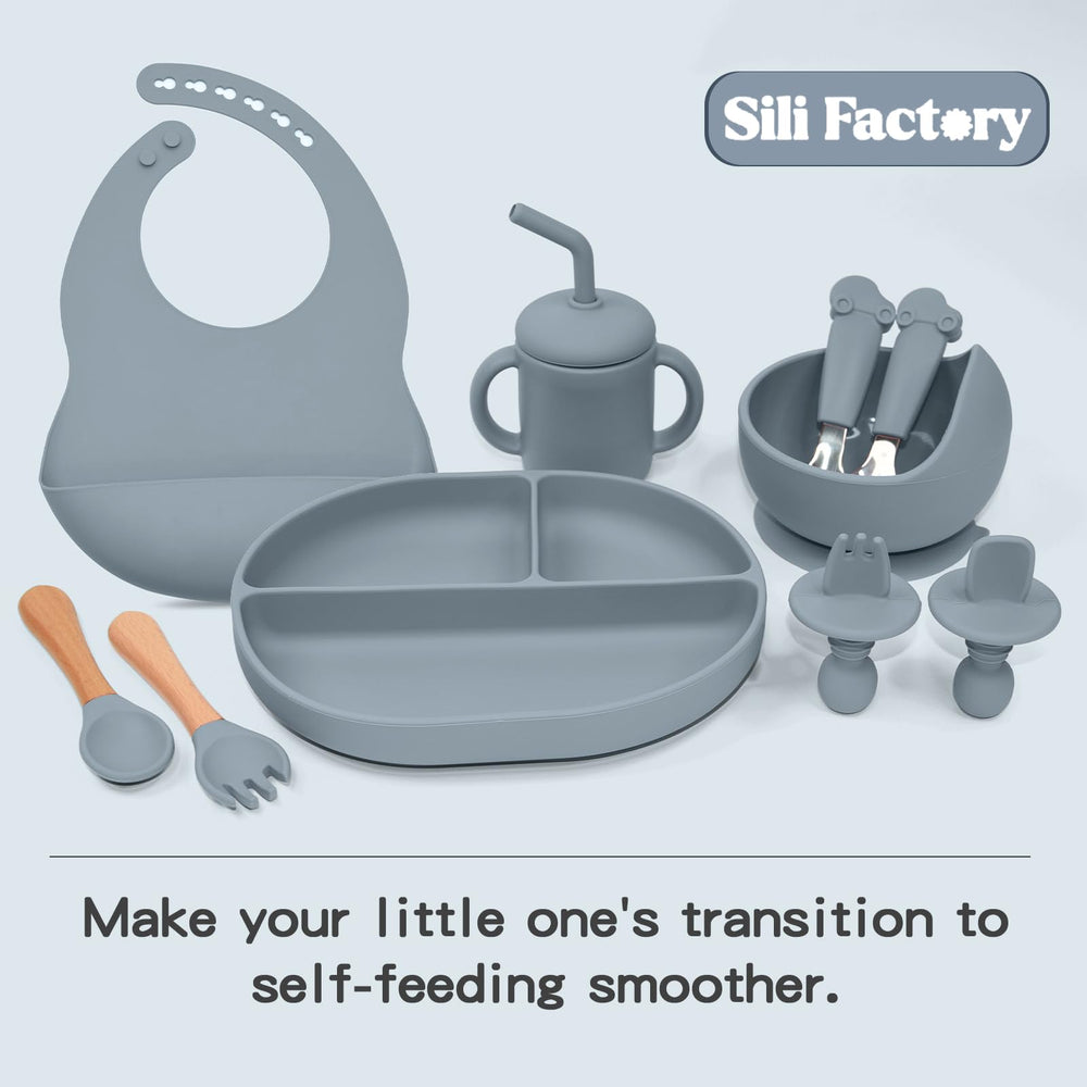 SILI FACTORY complete 10-piece set ready for starting solids