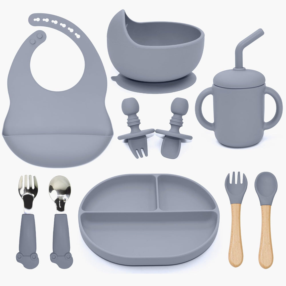 SILI FACTORY silicone suction bowl supports mess-free self-feeding on any table