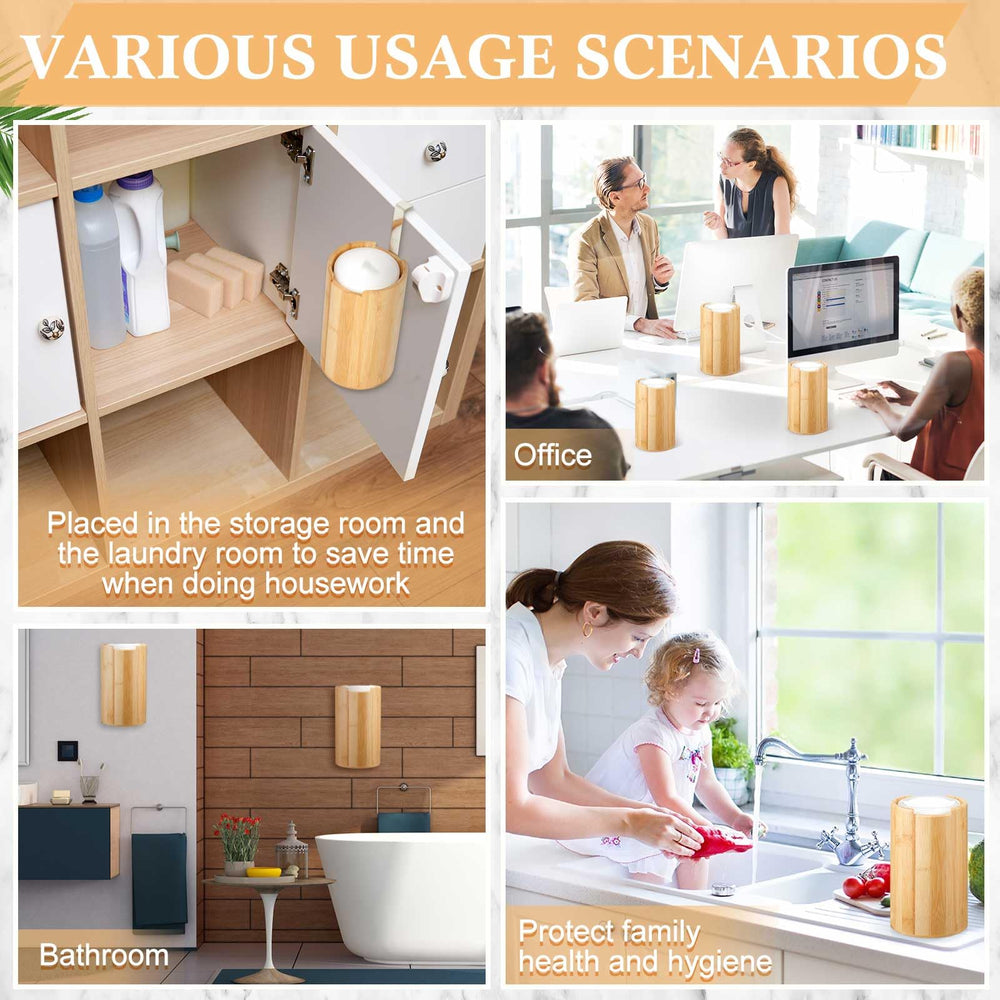 SiliFine space-saving design fits countertops and walls without clutter.