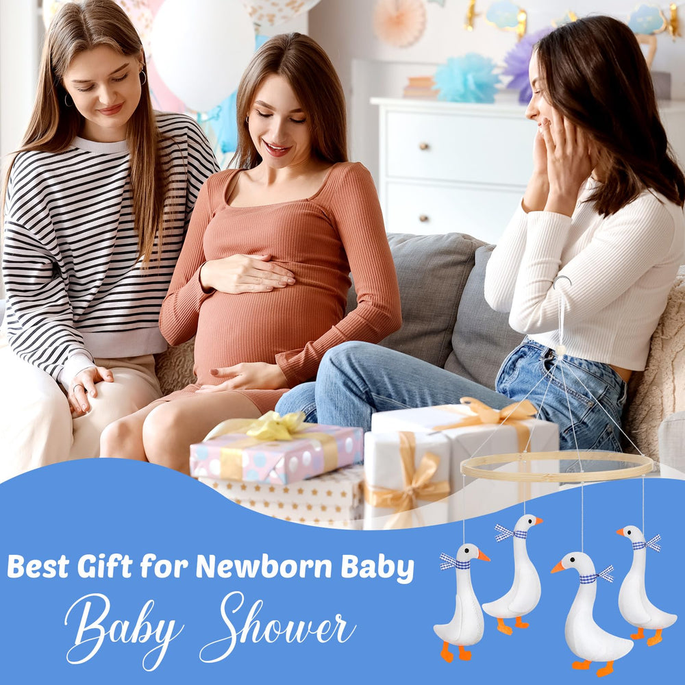 Silipull goose mobile handcraft quality and safety for newborn spaces