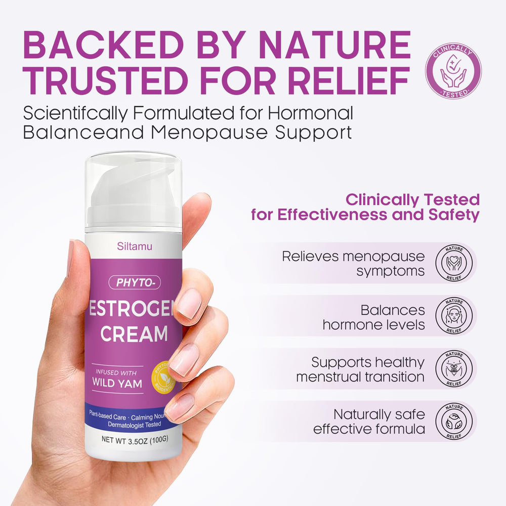 Siltamu pueraria mirifica cream packaging highlights natural ingredients