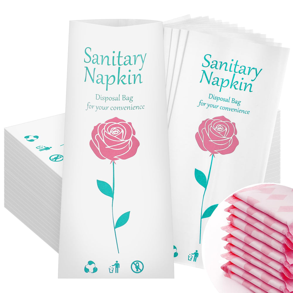 SilTriangle floral disposal bags for discreet home or office use