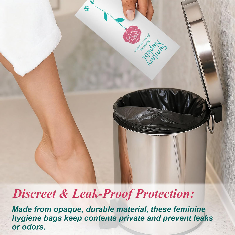 SilTriangle leak-proof feminine bags protecting privacy in shared spaces