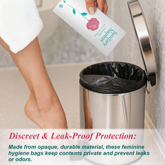 SilTriangle leak-proof feminine bags protecting privacy in shared spaces