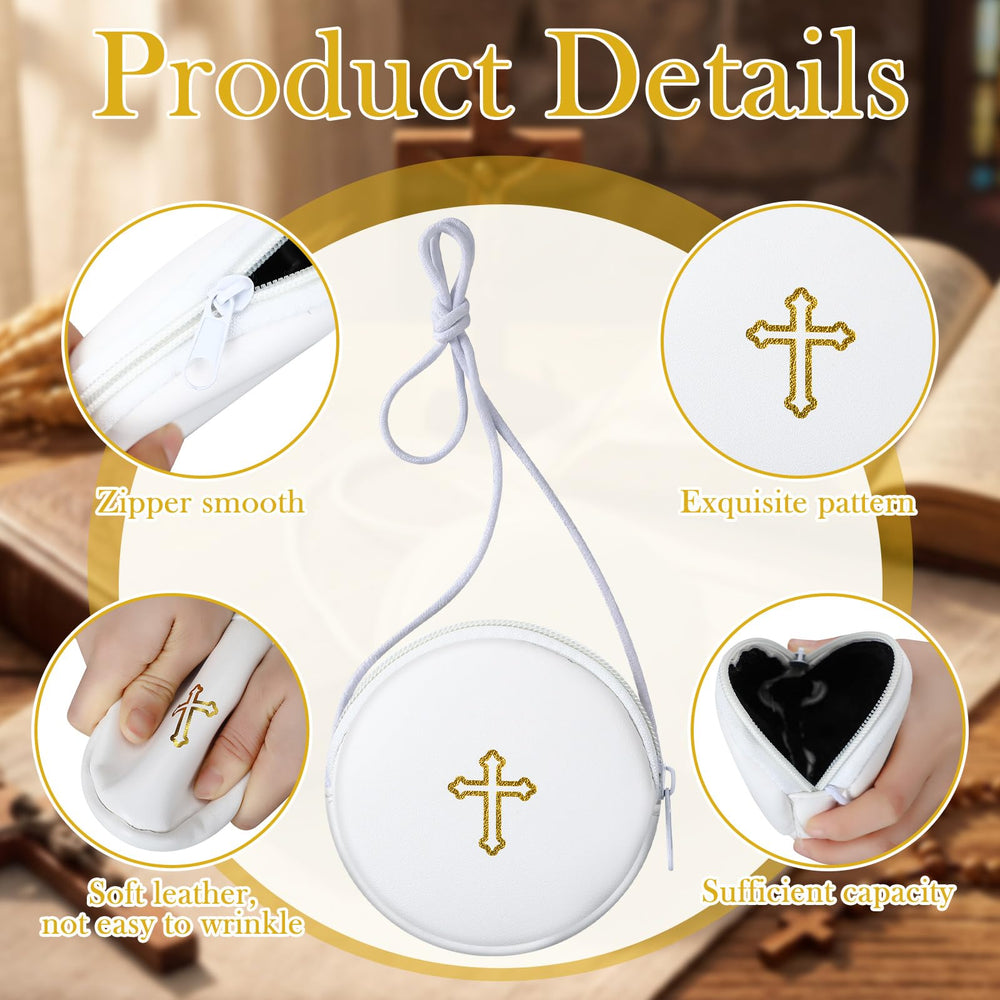 SilTriangle Pyx burse with zipper closure keeps contents secure during movement.