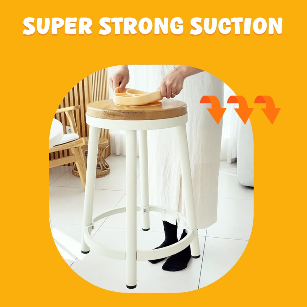 SILUNITY BPA-free silicone plate emphasizes safe, non-toxic dining for little learners.
