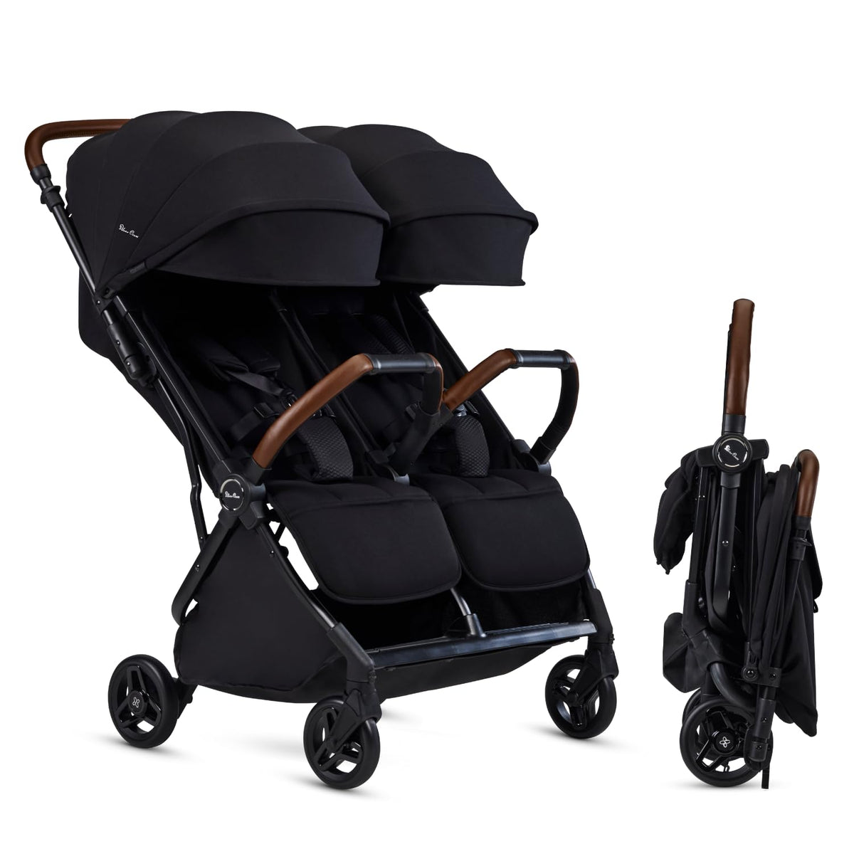 Silver Cross Jet Double: two seats with independent reclines for twins.