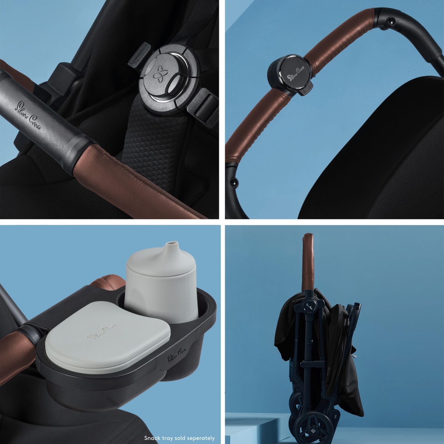 Jet 5 adjustable harness ensures secure seating as they grow.