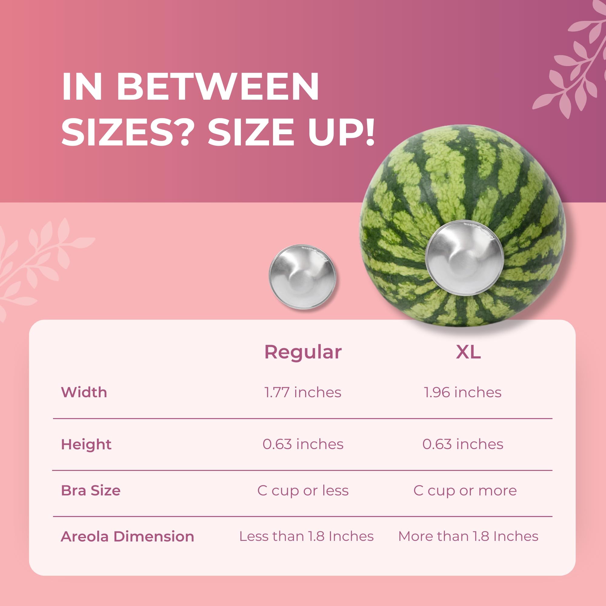 Silverette nipple shields for breastfeeding close-up highlighting nickel-free 925 silver.