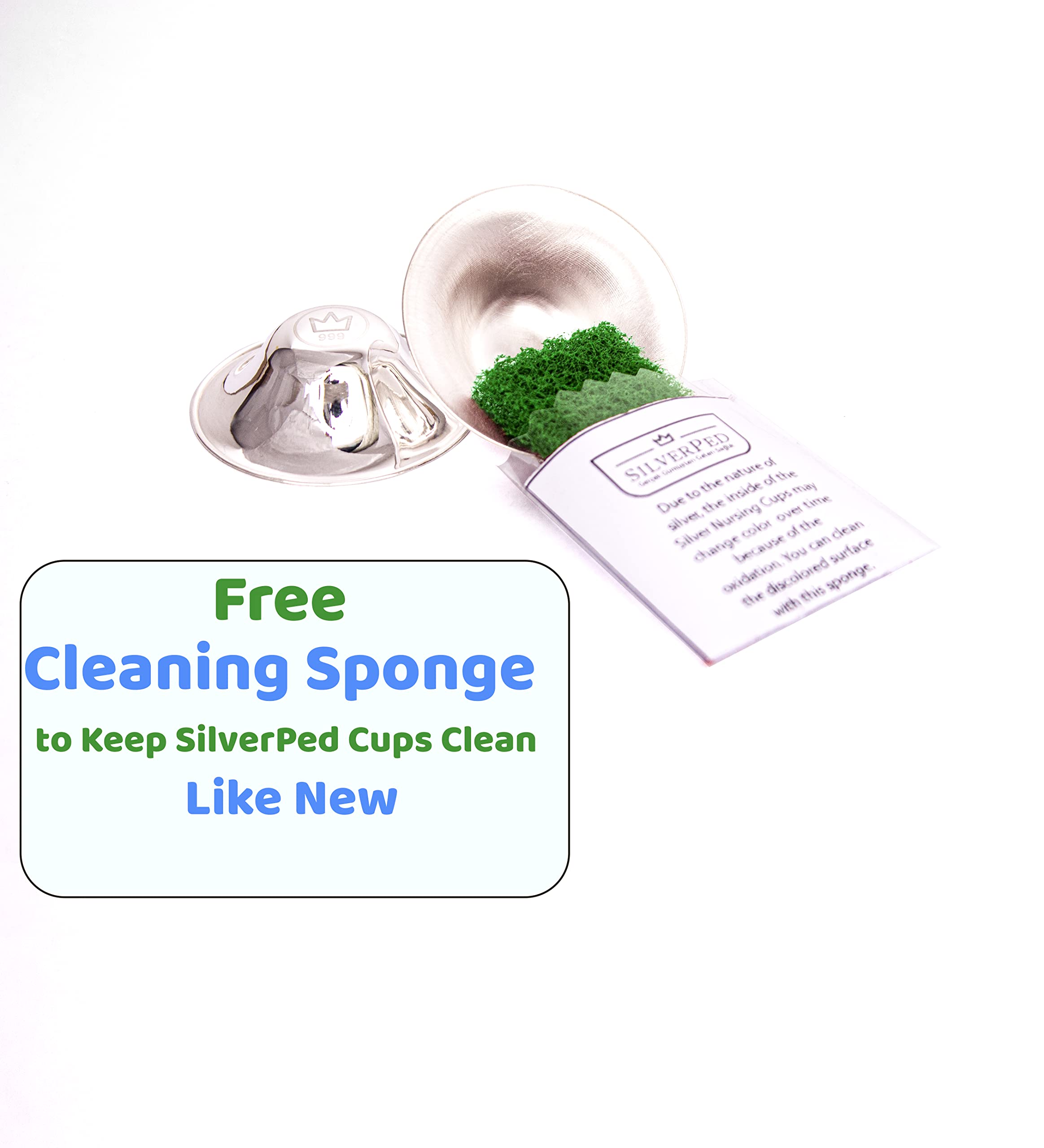 Durable, hand-crafted SilverPed shields support long-term use.