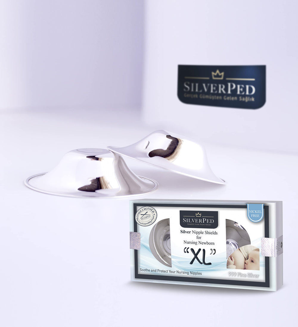 SilverPed shield XL polished outer surface for quick cleaning