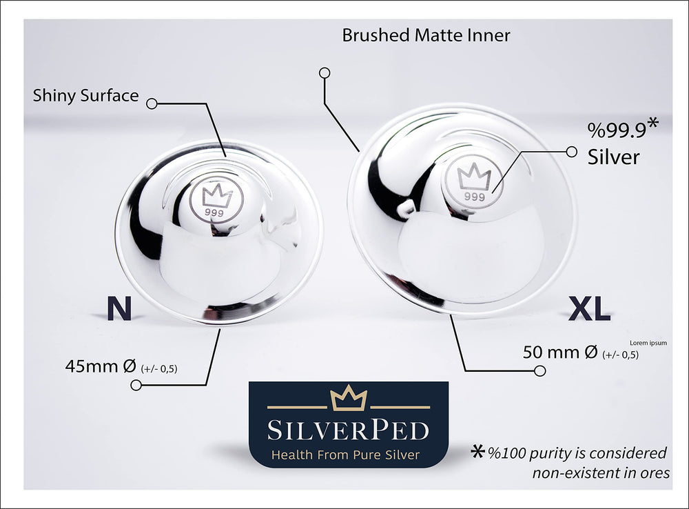 SilverPed shield XL includes cleaning sponge for easy care