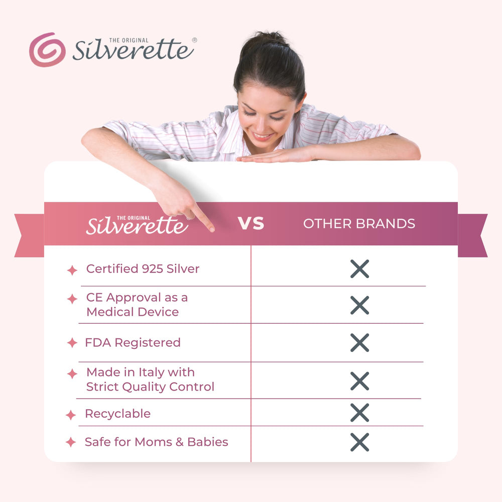 SILVERETTE sustainable and reusable with no expiration date