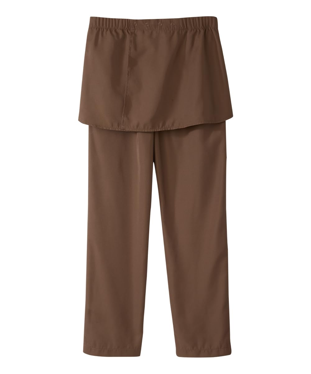 Silvert's adaptive pants with snap waist for caregiver-friendly closure