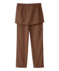 Silvert's adaptive pants with snap waist for caregiver-friendly closure