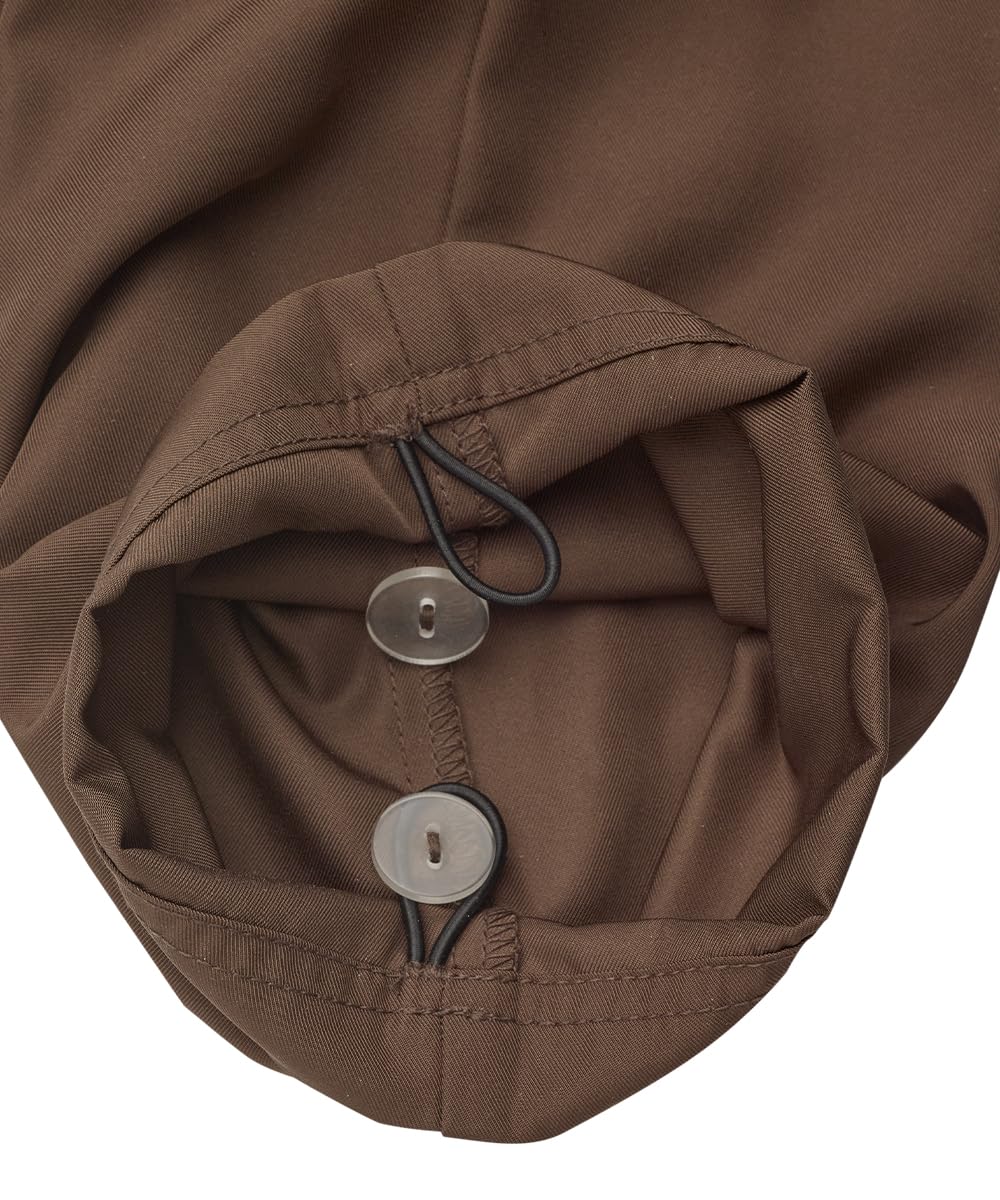 Silvert's elastic-waist pants provide comfortable dressing from seated or standing positions