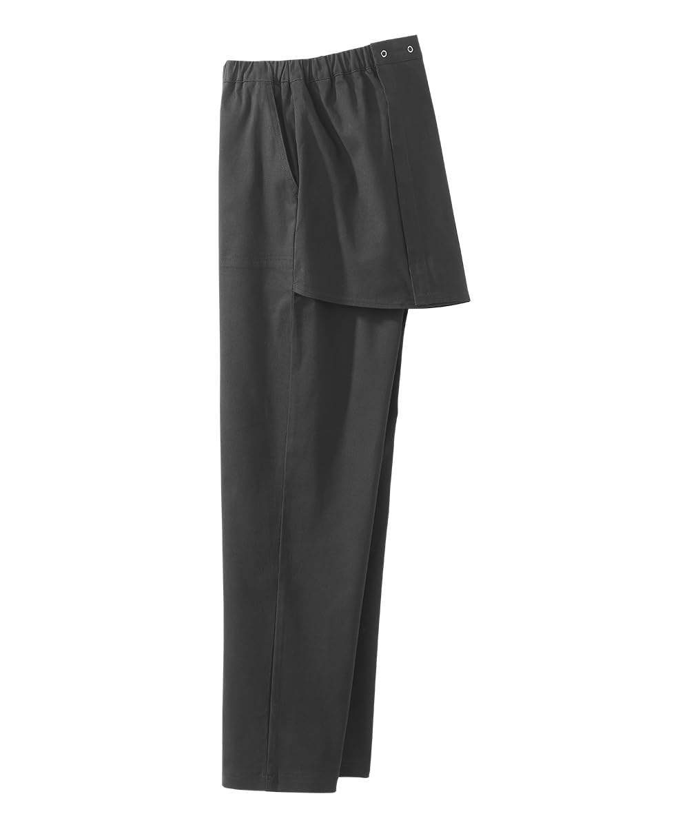 Silverts elastic waist with snaps providing comfortable, adjustable fit