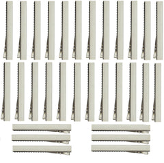 SimautHawk silver flat alligator clip for secure, everyday styling