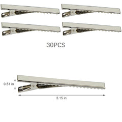 SimautHawk clip with serrated teeth for reliable updos