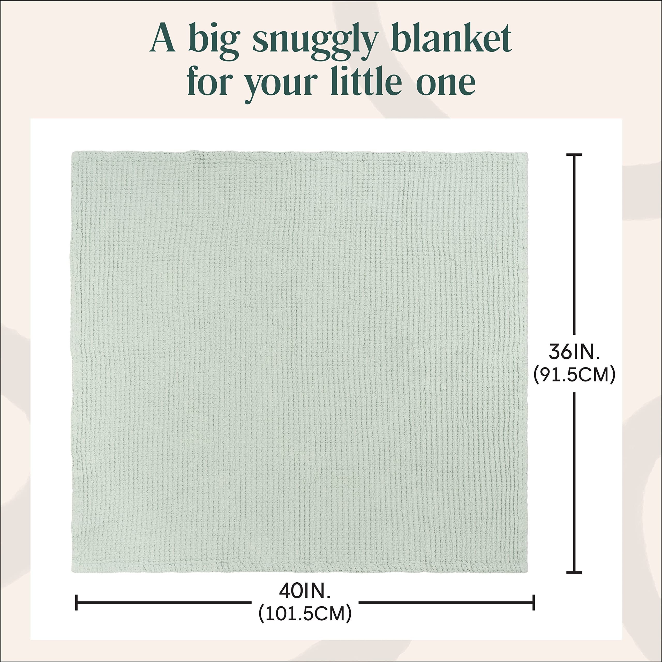 Simka Rose crib wrap demonstrating swaddling and snug fit