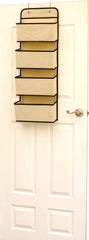 Simple Houseware beige door organizer ideal for nursery and bathroom storage