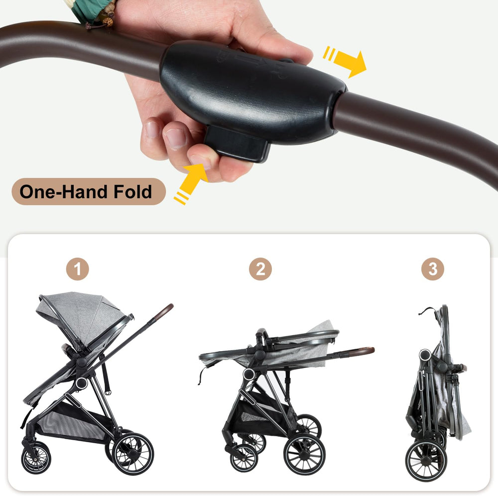 SIMPLGIRL 360-degree front wheels with lock for precise steering