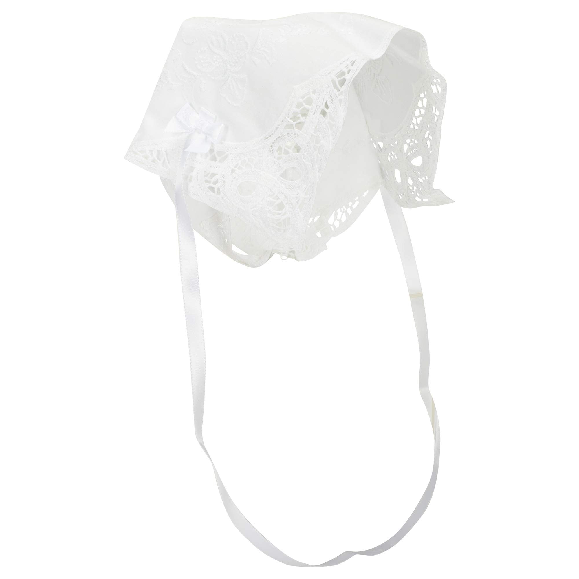 Simply Charming keepsake bonnet, cotton fabric for gentle newborn wear
