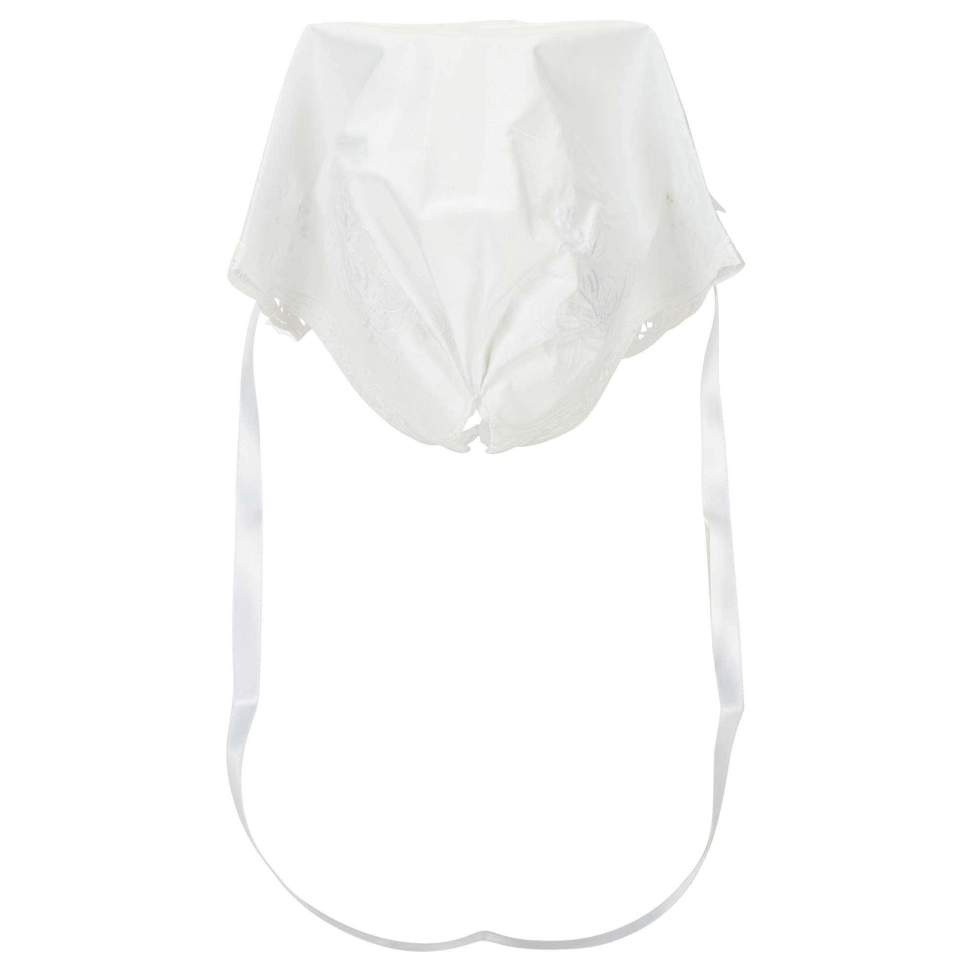 Cotton bonnet from Simply Charming with soft seams for newborn comfort
